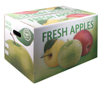 karton bushel do jabłek, rozmiar standard fresh apples